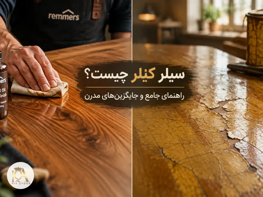 سیلر کیلر چیست و مقایسه آن با رنگ روغن گیاهی رمرس آواچوب